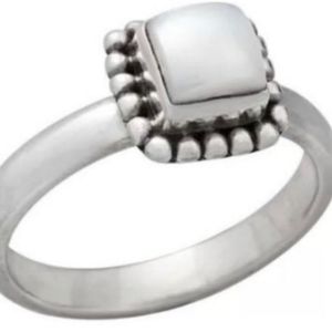 Silpada Pearl Button Ring
